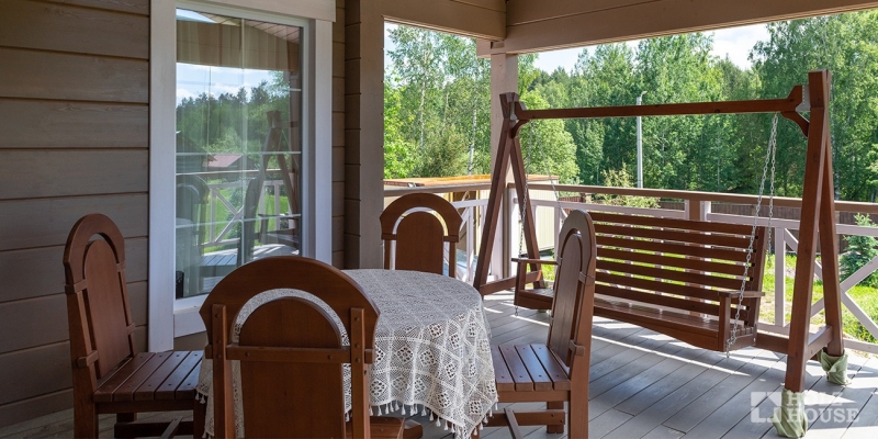 Дом из клееного бруса по проекту \"Прага-мини v.2\" Фото 14